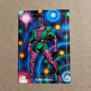 1992 SkyBox Marvel Masterpieces Kang #44 Trading Card